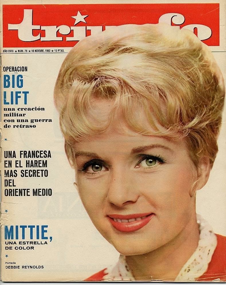 TRIUNFO magazine side cover Issue 76 16 November 1963