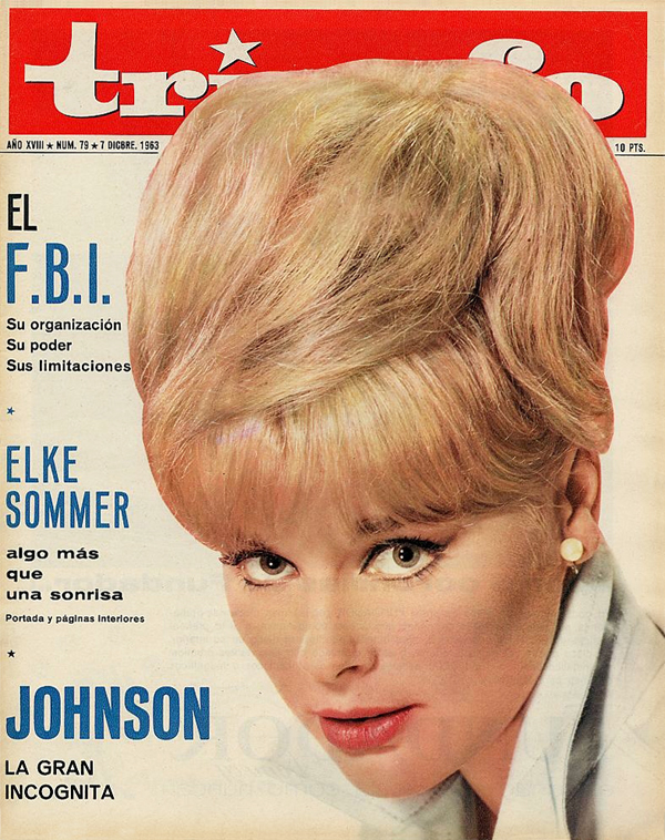 TRIUNFO magazine side cover Issue 79 7 December 1963