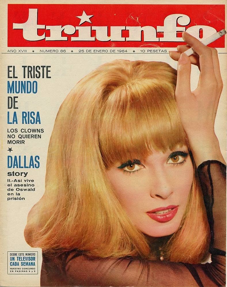 TRIUNFO magazine side cover Issue 86 25 January 1964