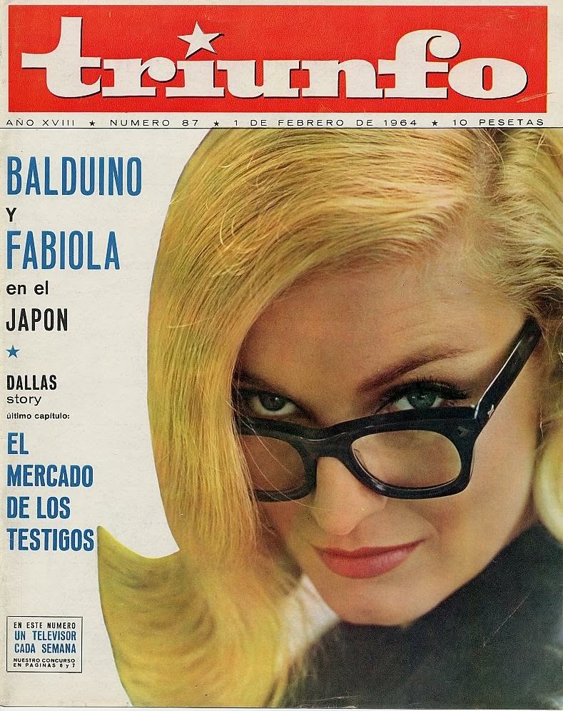 TRIUNFO magazine side cover Issue 87 1 February 1964
