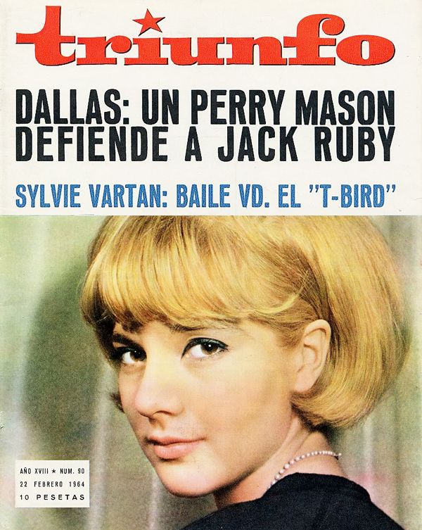 TRIUNFO magazine side cover Issue 90 22 February 1964