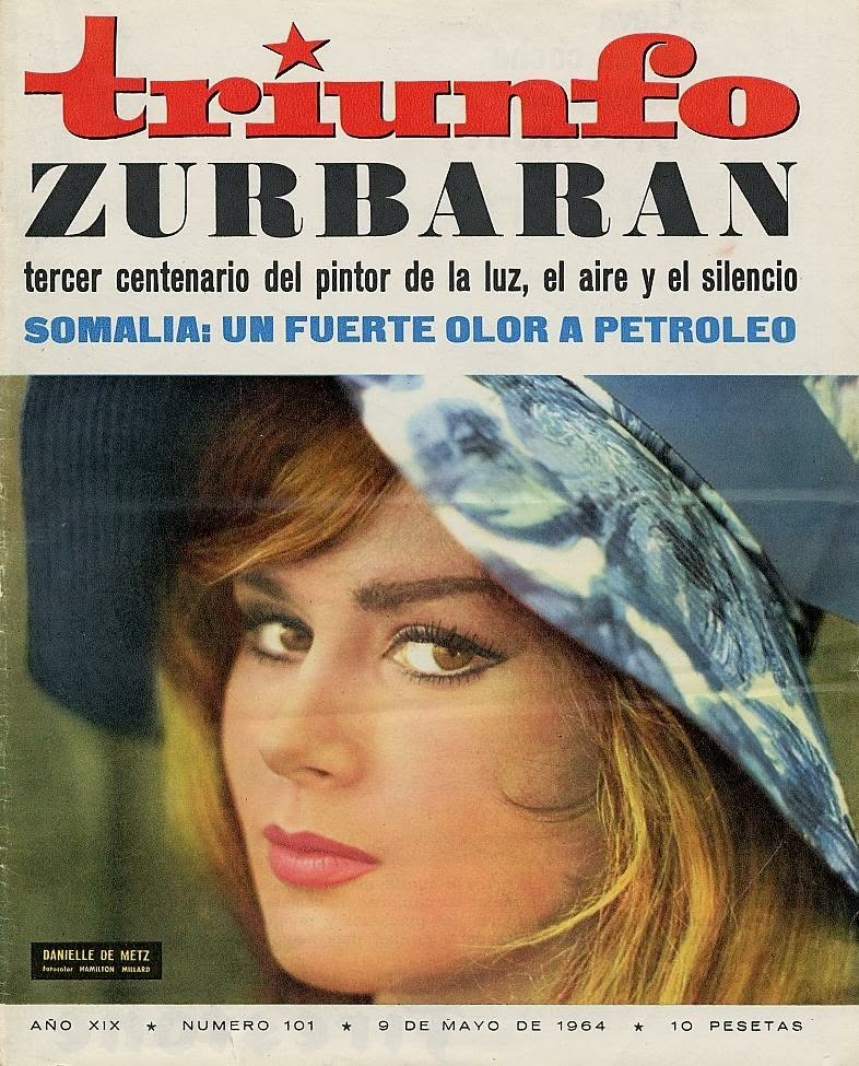TRIUNFO magazine side cover Issue 101 9 May 1964