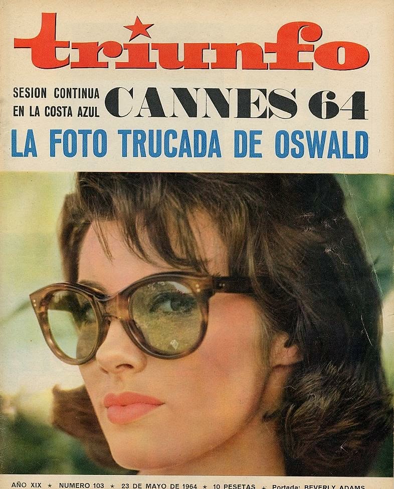 TRIUNFO magazine side cover Issue 103 23 May 1964