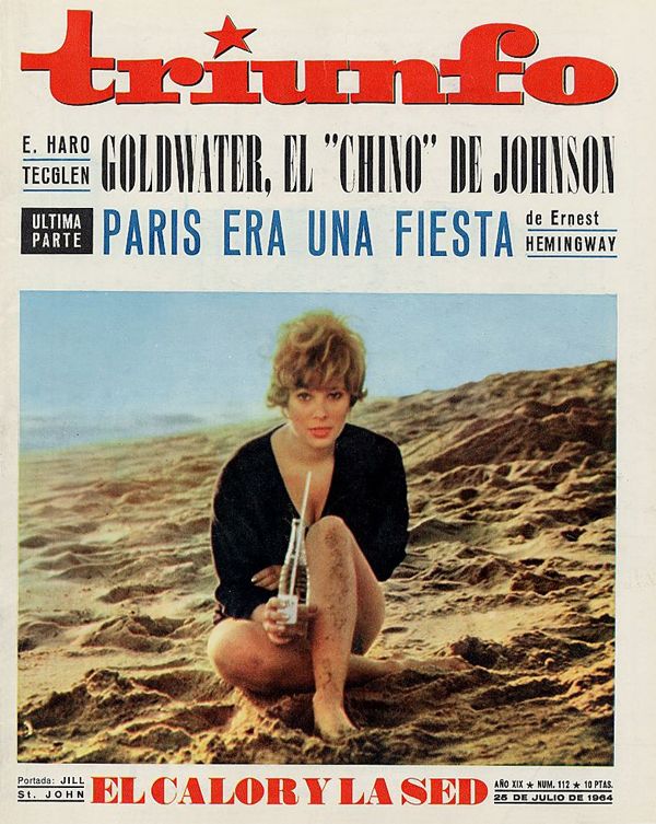 TRIUNFO magazine side cover Issue 112 25 July 1964