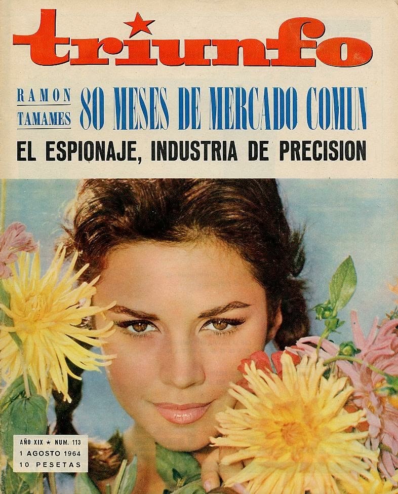 TRIUNFO magazine side cover Issue 113 1 August 1964