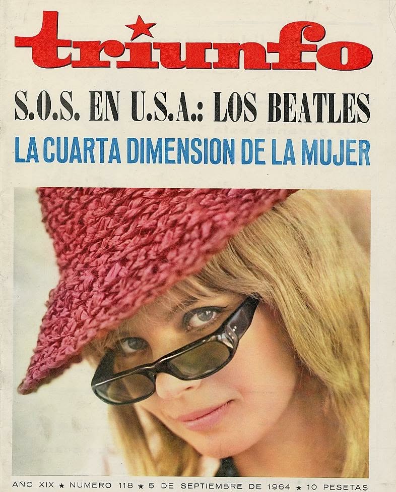 TRIUNFO magazine side cover Issue 118 5 September 1964