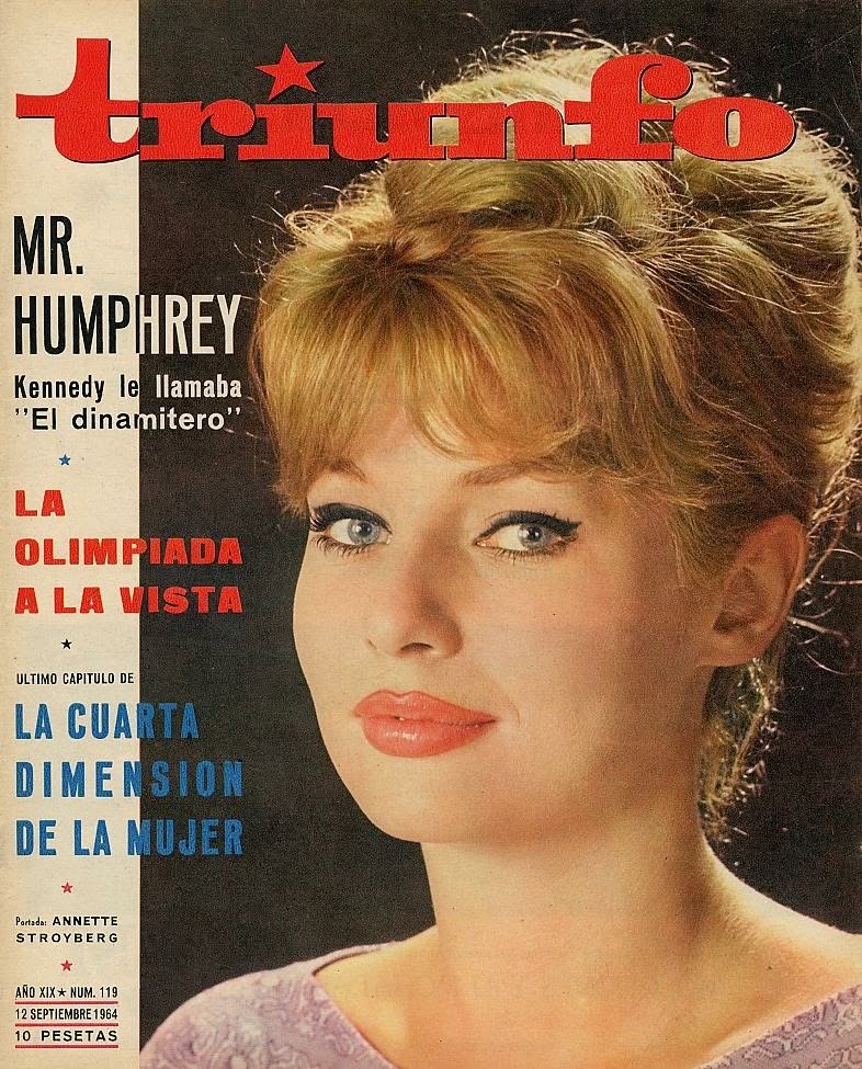 TRIUNFO magazine side cover Issue 119 12 September 1964