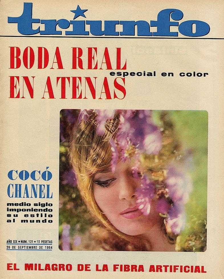 TRIUNFO magazine side cover Issue 121 26 September 1964