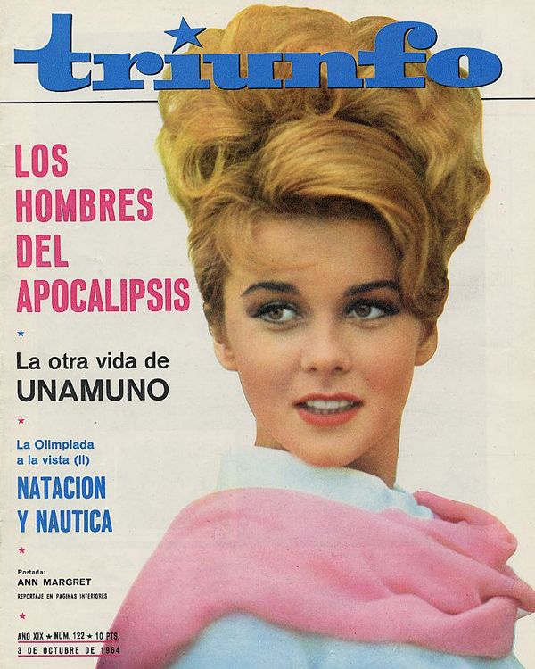TRIUNFO magazine side cover Issue 122 3 October 1964