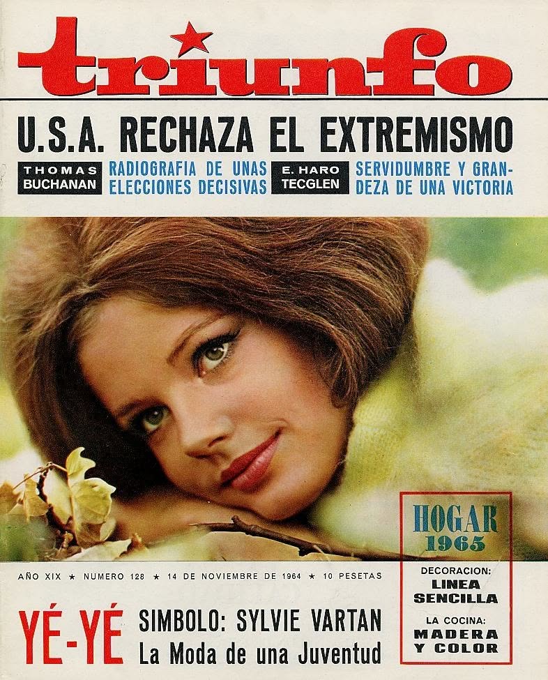 TRIUNFO magazine side cover Issue 128 14 November 1964