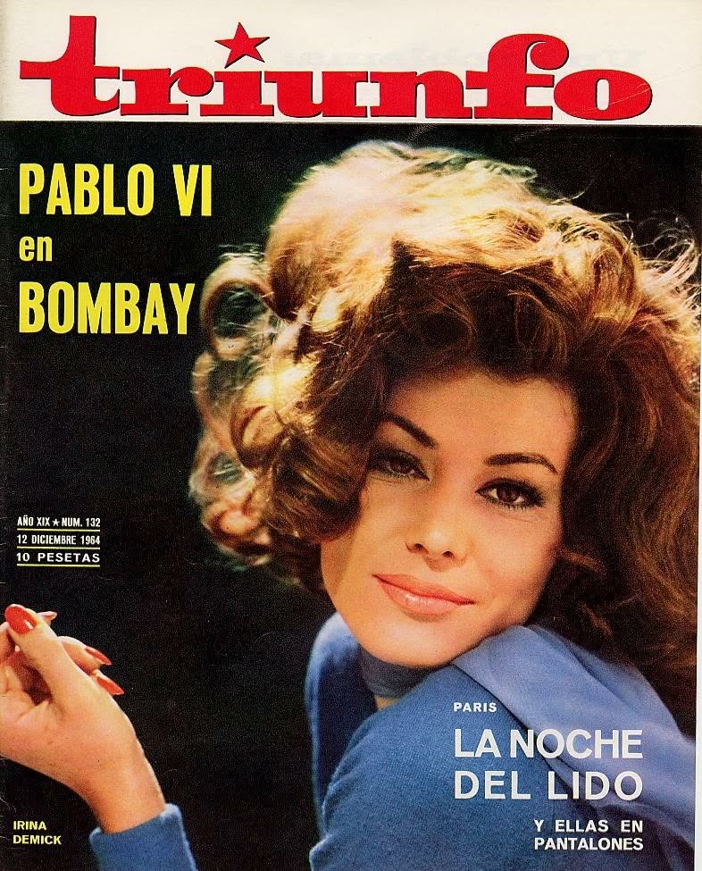 TRIUNFO magazine side cover Issue 132 12 December 1964
