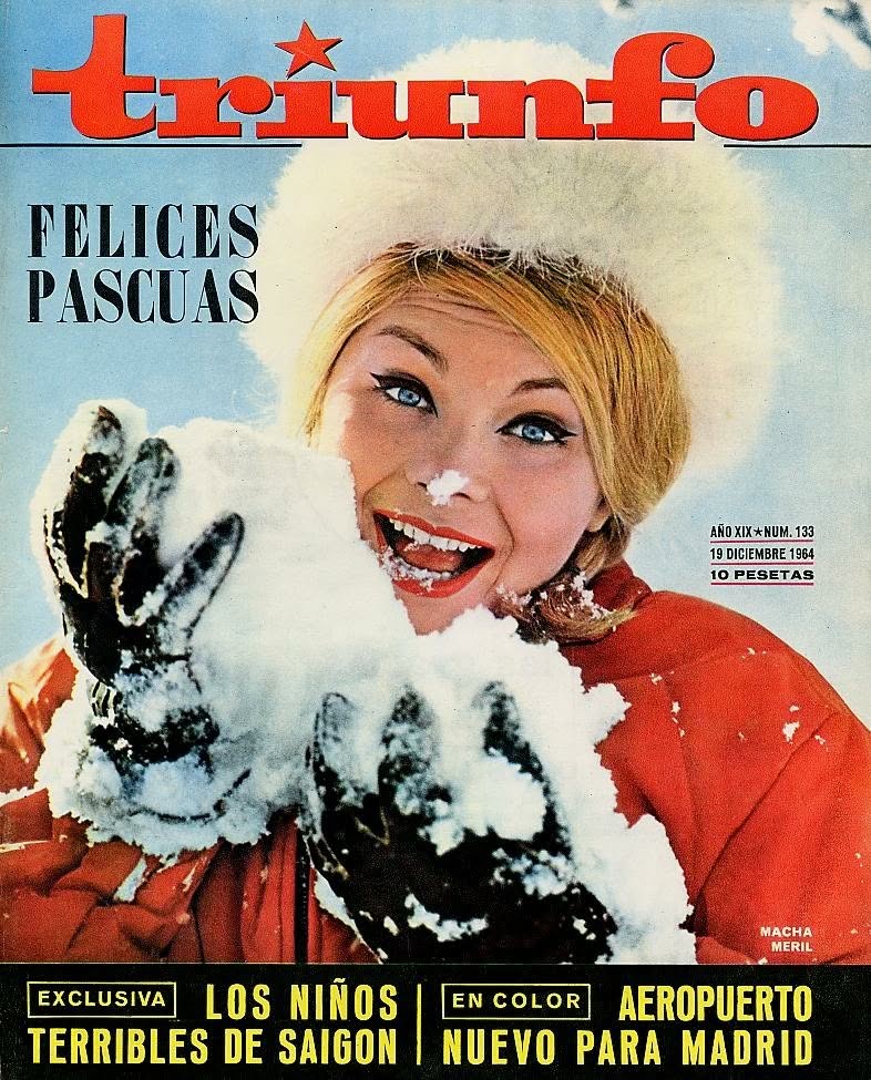 TRIUNFO magazine side cover Issue 133 19 December 1964
