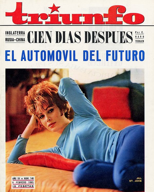 TRIUNFO magazine side cover Issue 140 6 February 1965