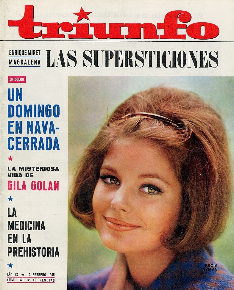 TRIUNFO magazine side cover Issue 141 13 February 1965