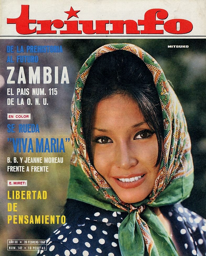 TRIUNFO magazine side cover Issue 142 20 February 1965