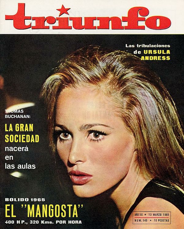 TRIUNFO magazine side cover Issue 145 13 March 1965