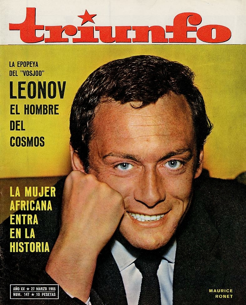 TRIUNFO magazine side cover Issue 147 27 March 1965