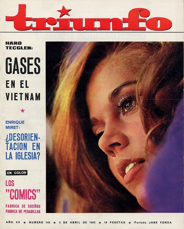 TRIUNFO magazine side cover Issue 148 3 April 1965
