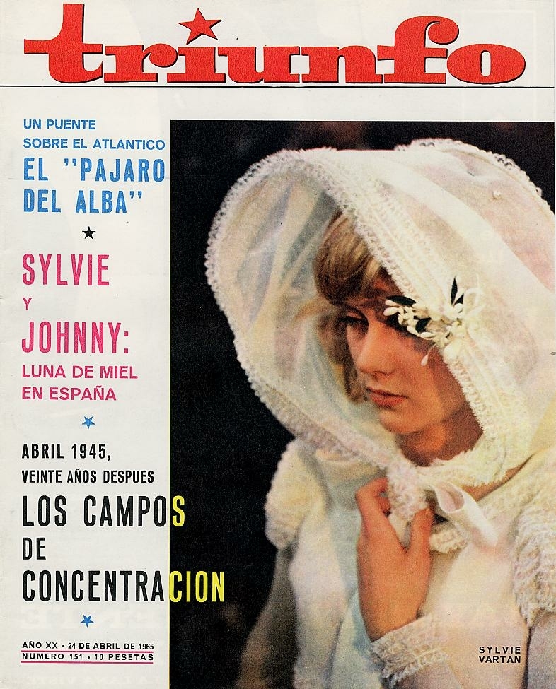 TRIUNFO magazine side cover Issue 151 24 April 1965
