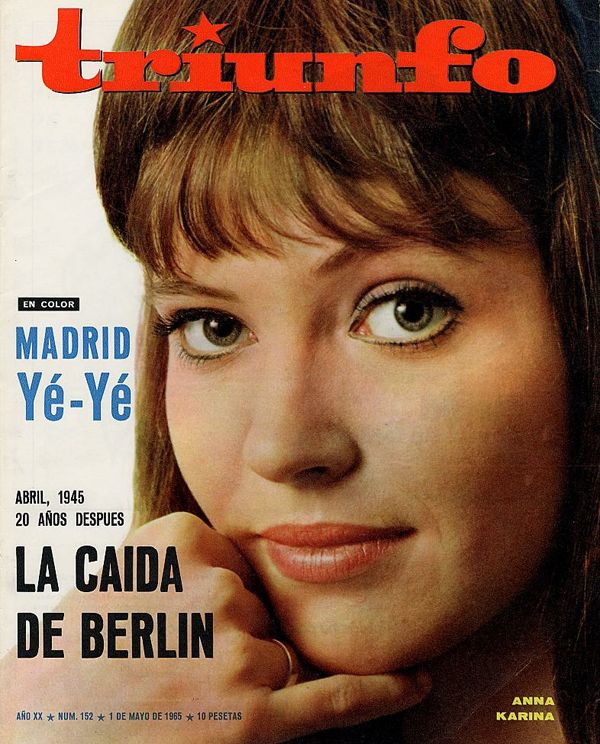 TRIUNFO magazine side cover Issue 152 1 May 1965