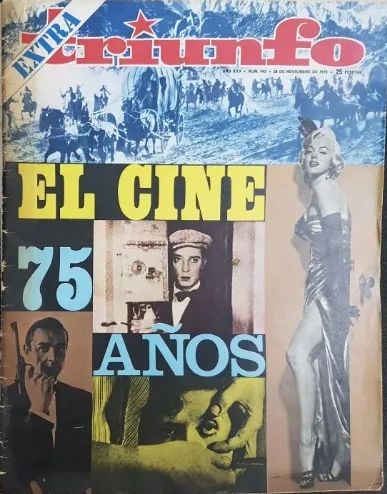 TRIUNFO magazine side cover Issue 443  November 1970
