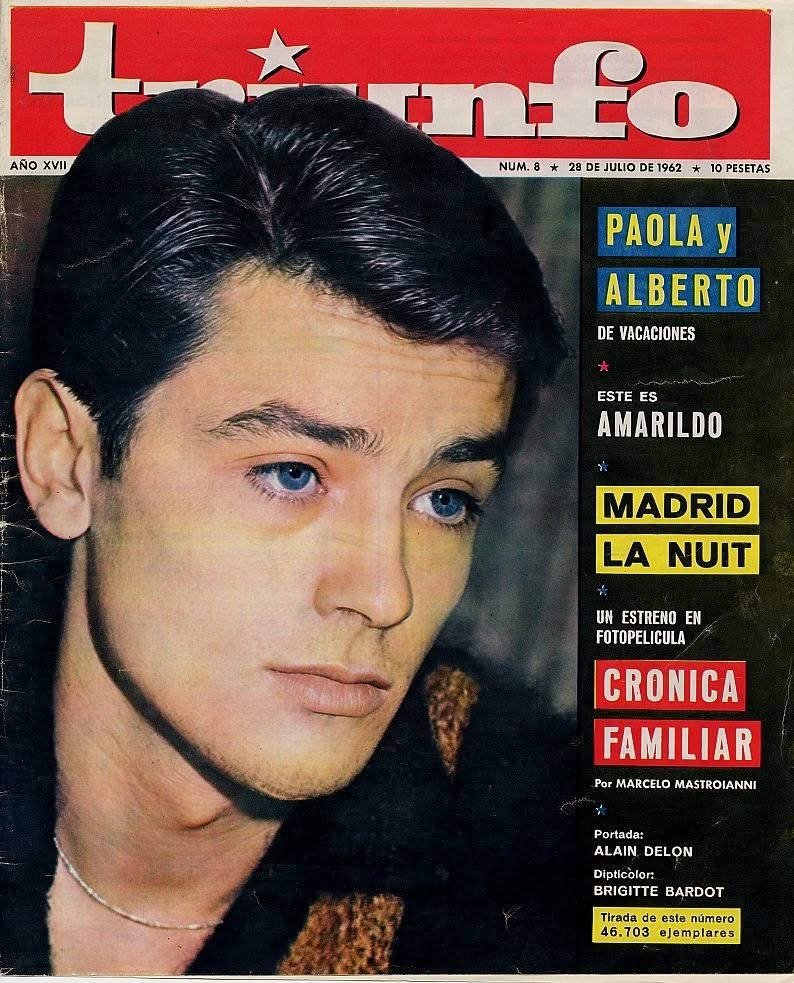 TRIUNFO magazine side cover Issue 8 28 July 1962