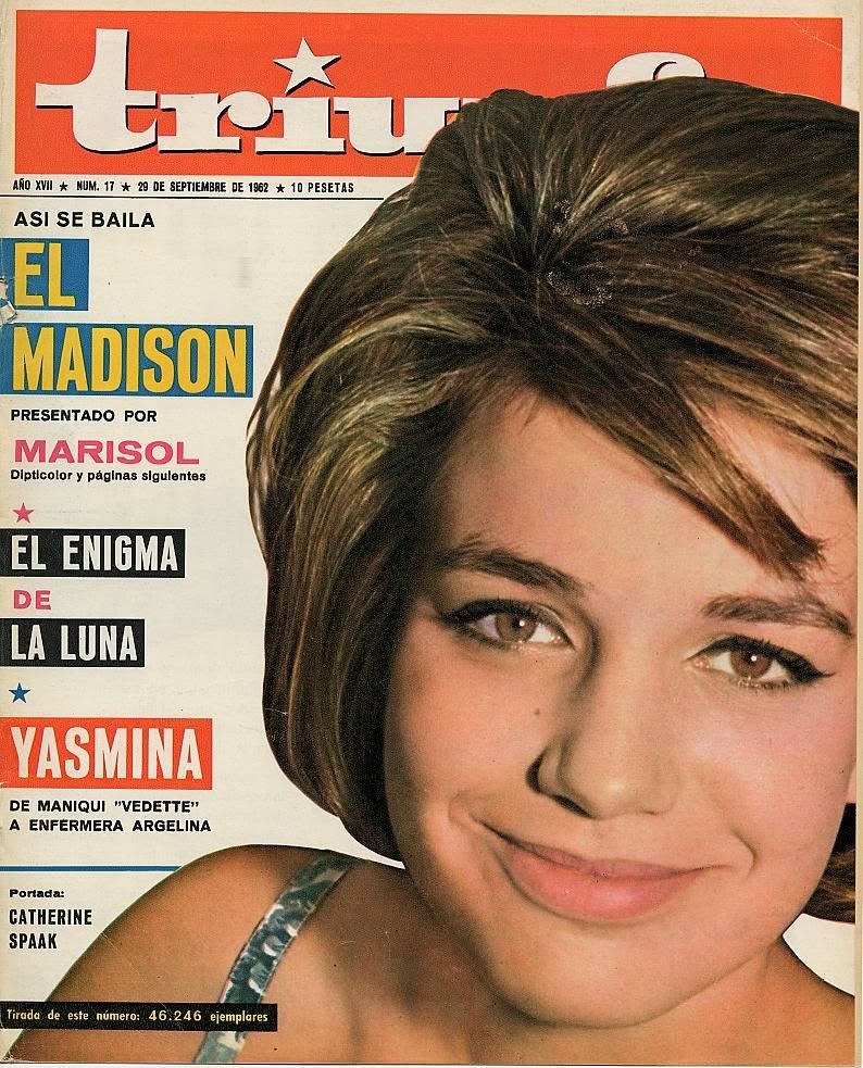 TRIUNFO magazine side cover Issue 17 29 September 1962