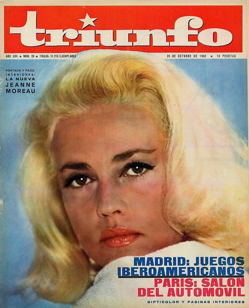 TRIUNFO magazine side cover Issue 20 20 October 1962
