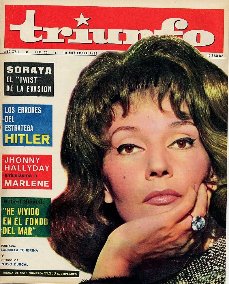 TRIUNFO magazine side cover Issue 23 10 November 1962