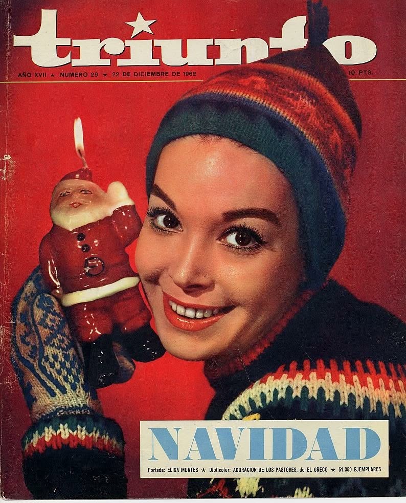 TRIUNFO magazine side cover Issue 29 22 December 1962