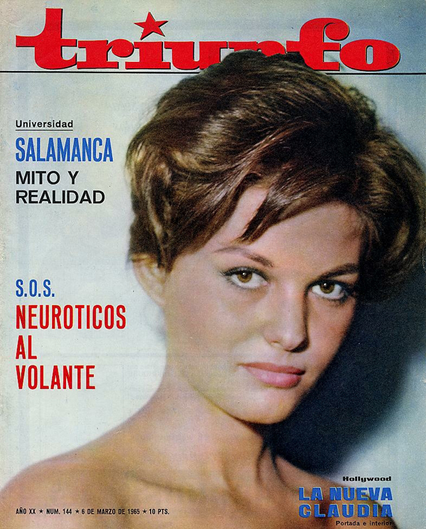 TRIUNFO magazine side cover Issue 144 6 March 1965