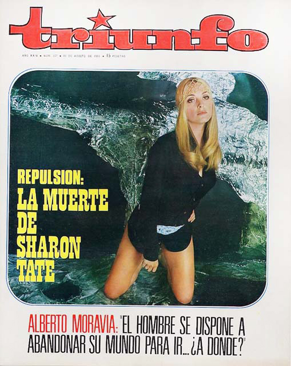 TRIUNFO magazine side cover Issue 377 23 August 1969
