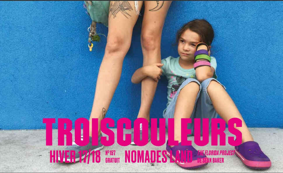 TROIS COULEURS magazine side cover Issue 157 Winter 2017