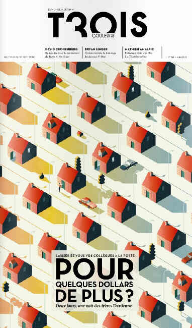 TROIS COULEURS magazine side cover Issue 121 May 2014