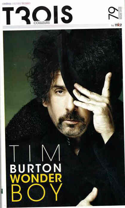 TROIS COULEURS magazine side cover Issue 79 March 2010