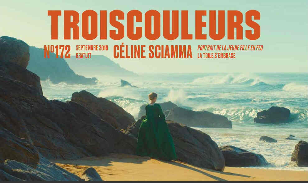 TROIS COULEURS magazine side cover Issue 172  September 2019