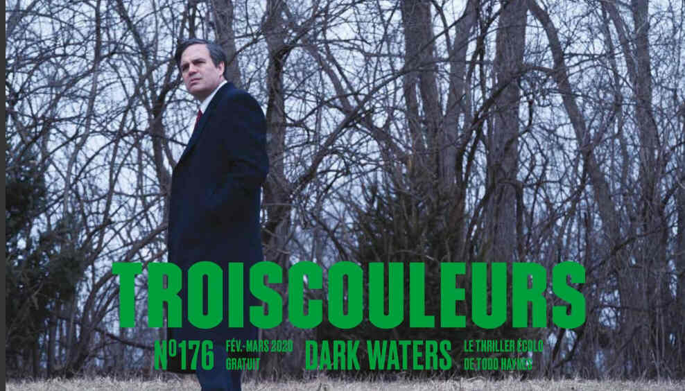 TROIS COULEURS magazine side cover Issue 176  February/March 2020