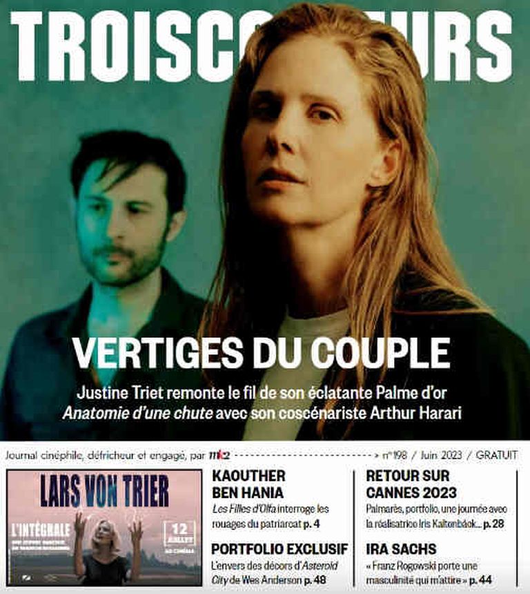 TROIS COULEURS magazine side cover Issue 198  June 2023