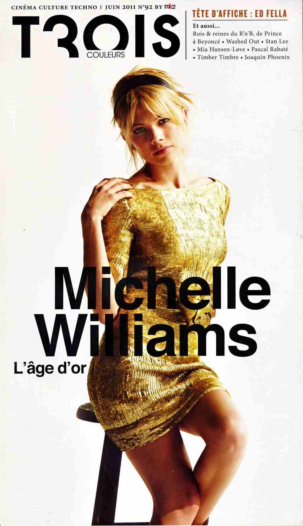 TROIS COULEURS magazine side cover Issue 92 June 2011