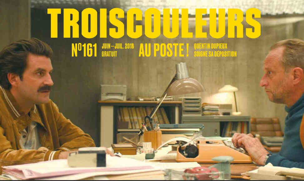 TROIS COULEURS magazine side cover Issue 161  June/July 2018