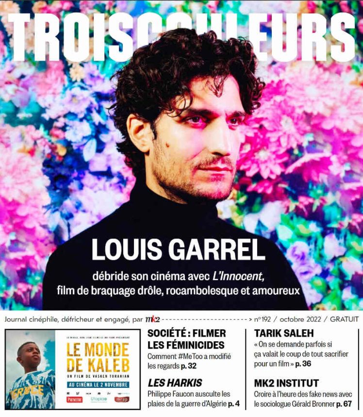 TROIS COULEURS magazine side cover Issue 192  October 2022