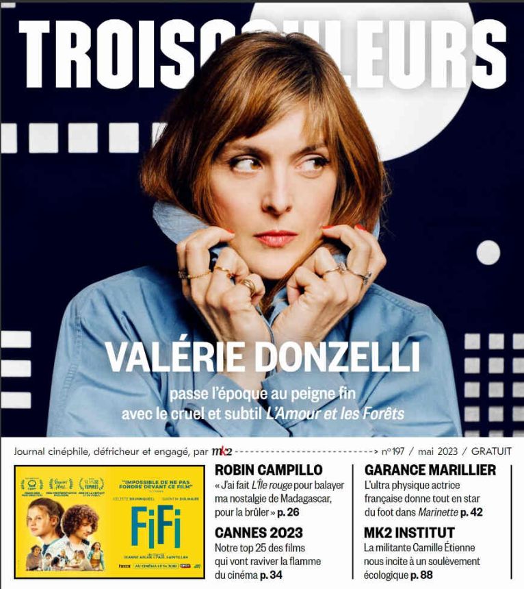 TROIS COULEURS magazine side cover Issue 197  May 2023