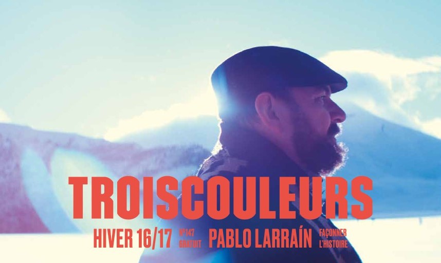 TROIS COULEURS magazine side cover Issue 147 December 2016