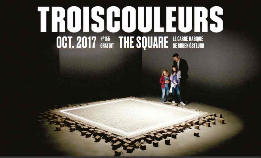 TROIS COULEURS magazine side cover Issue 155  October 2017