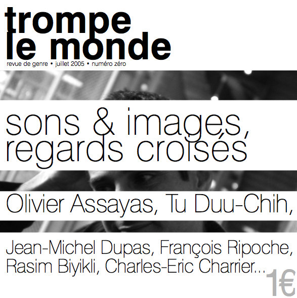 TROMPE LE MONDE magazine side cover  2005