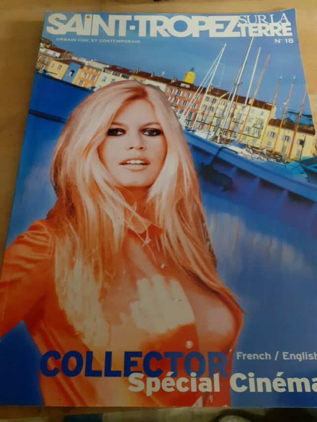 SAINT TROPEZ SUR LA TERRE magazine side cover Issue 18   