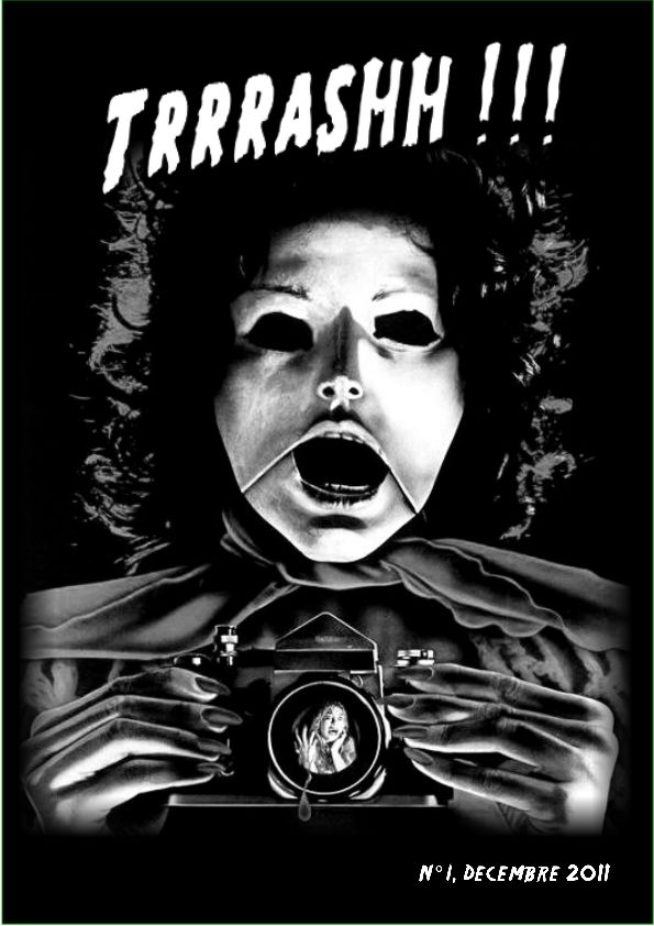 TRRRASHH magazine side cover Issue 1 December 2011