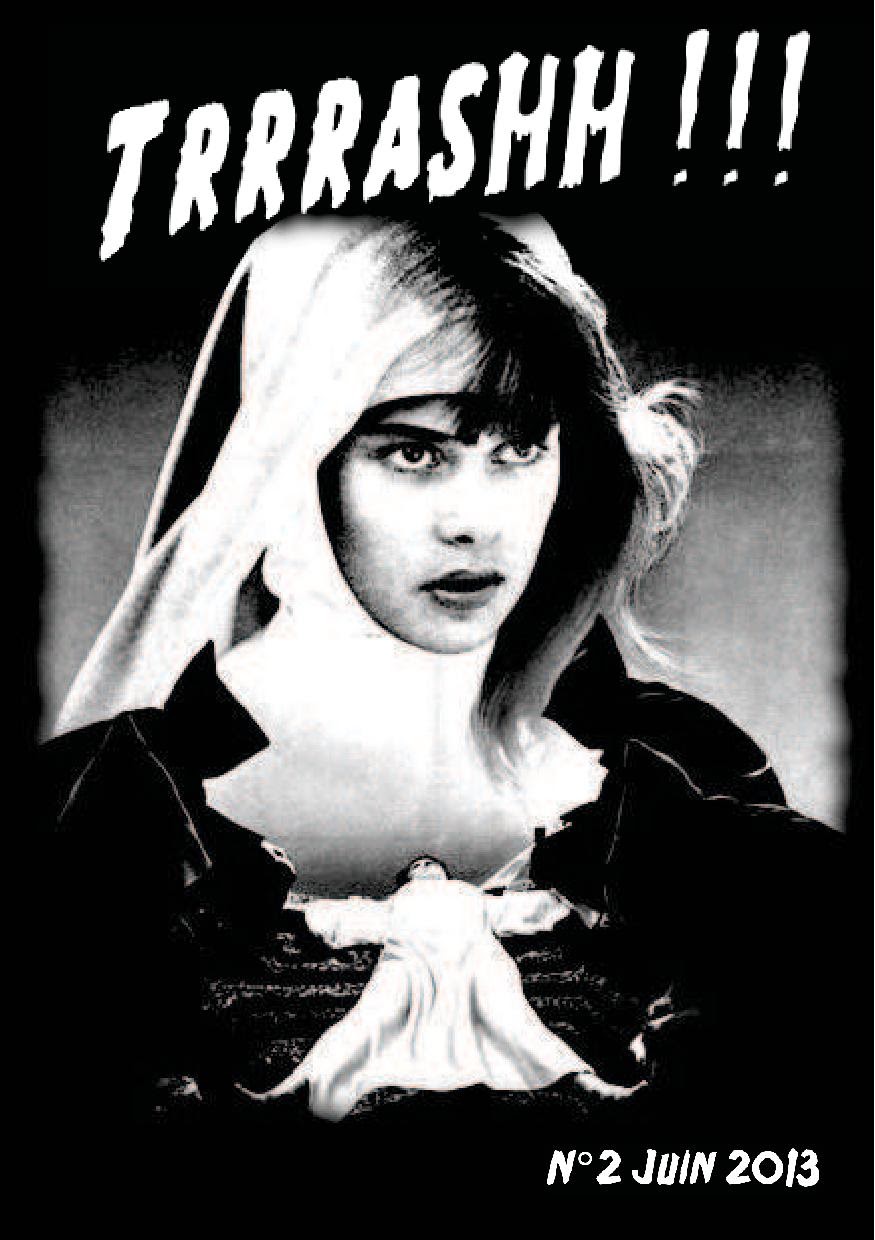 TRRRASHH magazine side cover Issue 2 June 2013