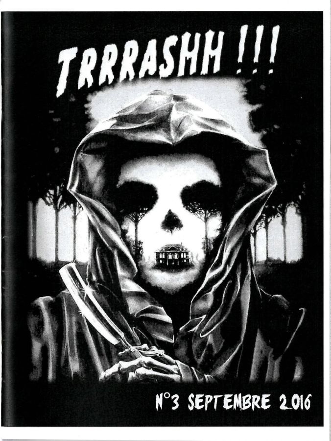 TRRRASHH magazine side cover Issue 3  September 2016