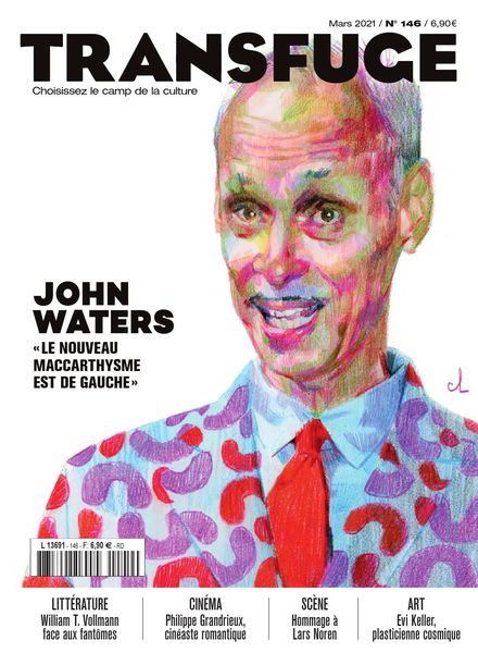 TRANSFUGE magazine side cover Issue 146  March 2021
